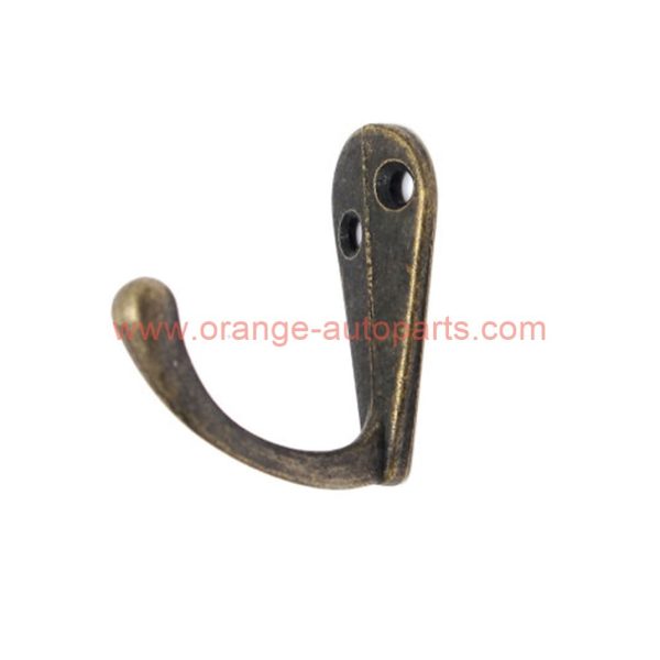 Wholesale Price Gatehouse Robe Hooks Single Hook Black Towel Coat Hat Hook Hanger