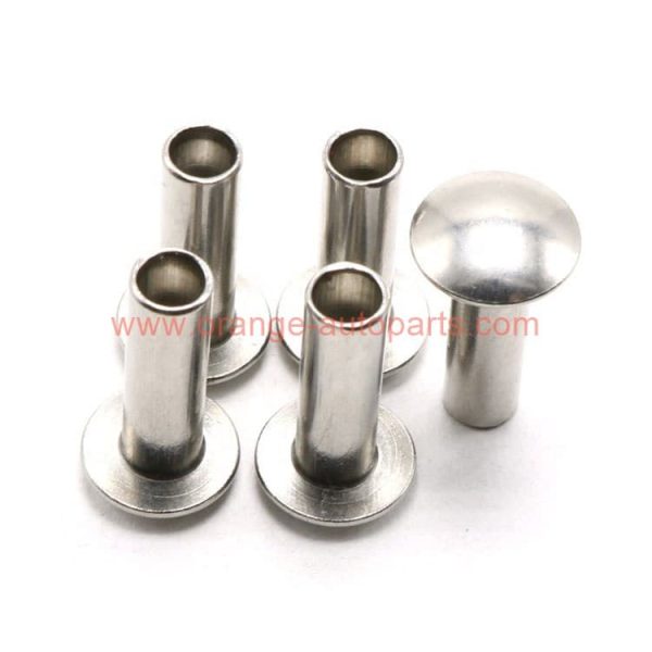 China Manufacturer Gb783 Oval Head Semitubular Rivets Mushroom Head Semi-tubular Rivets