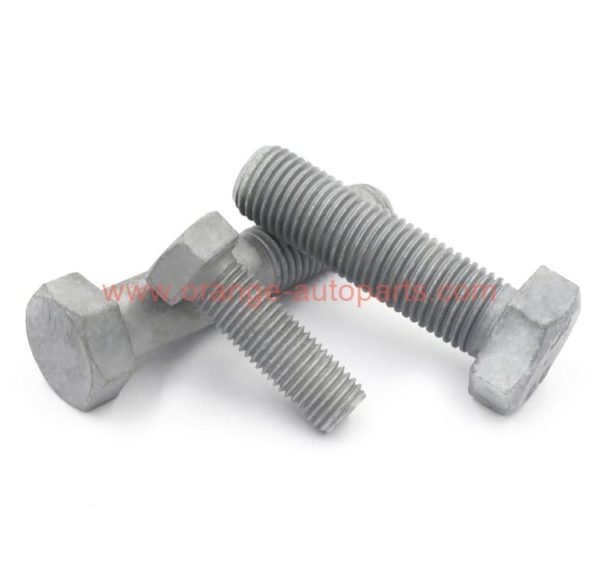 China Supplier Grade 8.8 Hot Dipped Galvanized Construction Hex Head Bolts And Nuts