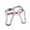 China Supplier Hot Sale Stainless Steel 304 Keychain Hook Spring Snap Hook Climbing Carabiner Hook