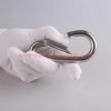 China Supplier Hot Sale Stainless Steel 304 Keychain Hook Spring Snap Hook Climbing Carabiner Hook