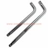 Factory Customized Hot Selling Crv 1/2" 10" L Type Handle Wrench For Auto Repairing Socket Wrench