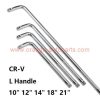 Factory Customized Hot Selling Crv 1/2" 10" L Type Handle Wrench For Auto Repairing Socket Wrench