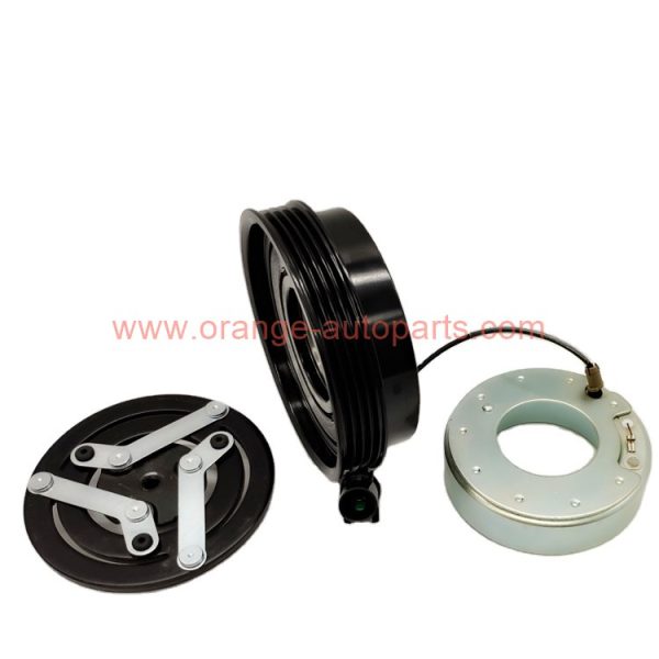 China Manufacturer Hs11 Hcc Compressor 4PK 110mm Pulley Hcc Magnetic Clutch For Hyundai