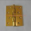 China Manufacturer Iron Material Plated Golden Color Of 4bb 4" X 3" X 3 Mm Door Hinge