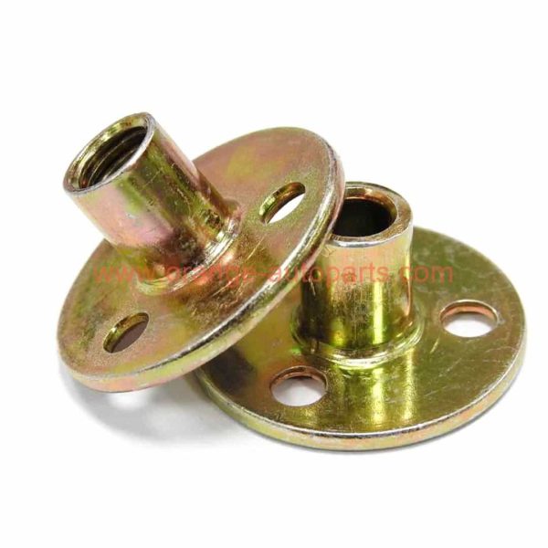 China Manufacturer Lot Connecting Flange Disc With M6 M8 M10 Nut For Sofa Bed Furniture Leg Connector