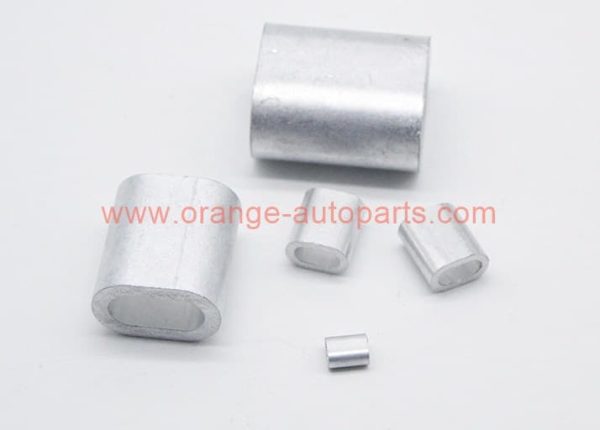 Factory Price M0.5-m32 Wire Rope Oval Type Cable Crimping Aluminum Sleeve Loop Ferrule