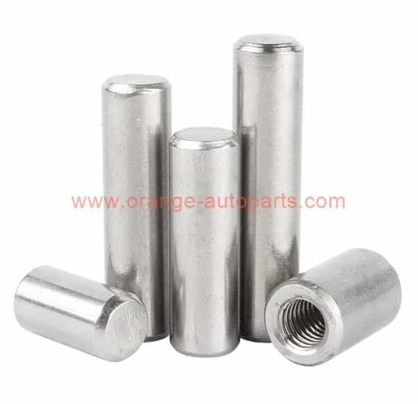 China Manufacturer M1 – M12 Stainless Steel 304 High Precision Flat Parallel Pins Internal Thread Cylindrical Dowel Pin