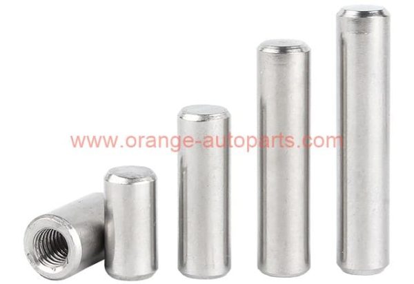 China Manufacturer M1 – M12 Stainless Steel 304 High Precision Flat Parallel Pins Internal Thread Cylindrical Dowel Pin