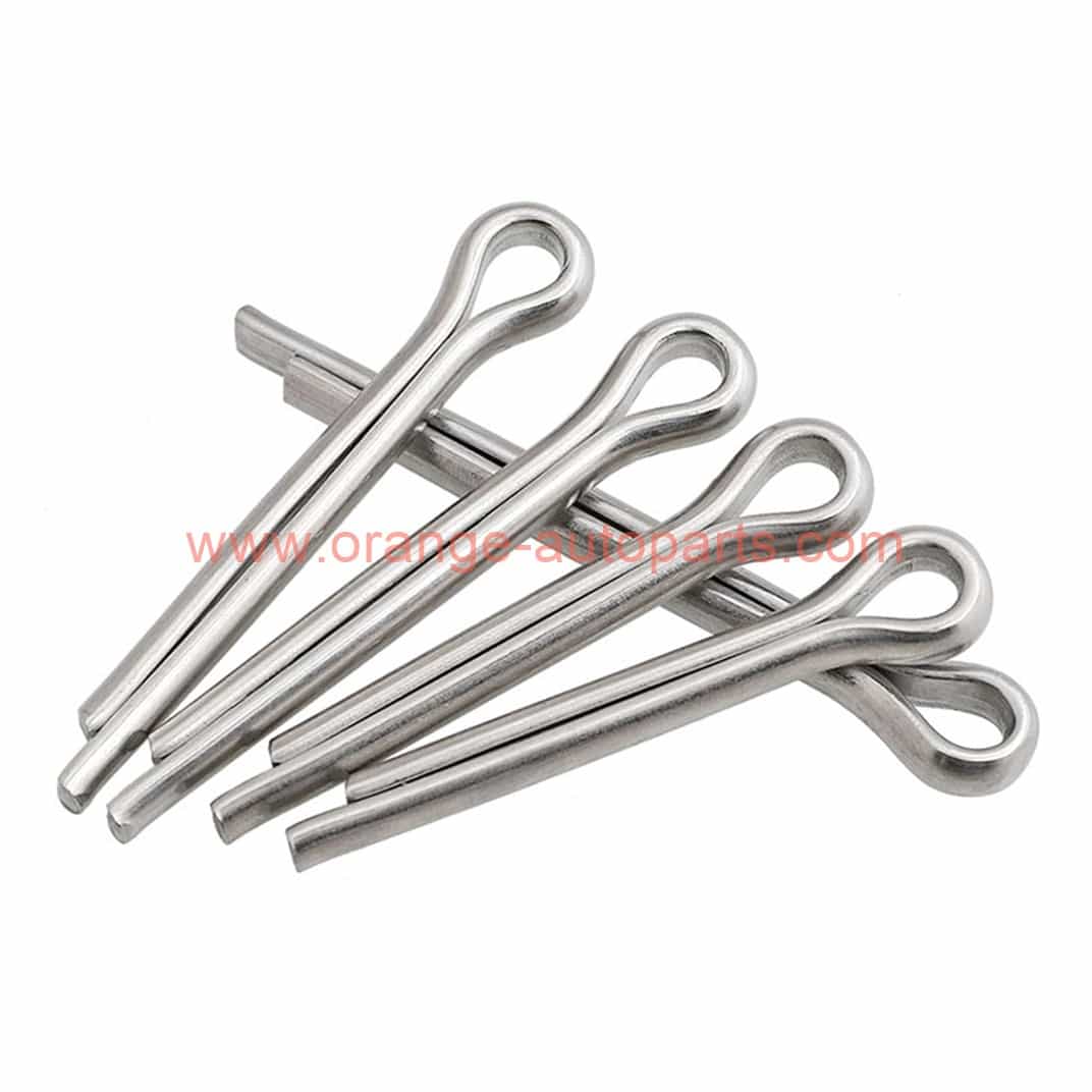 Factory Price M1 M10 Din 94 Stainless Steel 304 Dowel Pin Split Cotter Pins Orange Auto Parts 