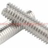 China Manufacturer M1-m12 Din 551 Stainless Steel 304 Flat Point Grub Screws Slotted Set Screw