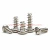 China Manufacturer M1.4 M1.7 M2 M2.3 Micro Cross Pan Head Flat End Self Tapping Screw