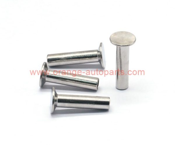 Factory Price M1.6 – M10 Din 6792 Stainless Steel 304 Countersunk Flat Head Semitubular Rivets