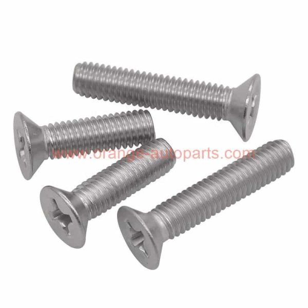 Wholesale Price M1.6 – M10 Stainless Steel 304 Din 965 Cross Recessed Countersunk Head Screws