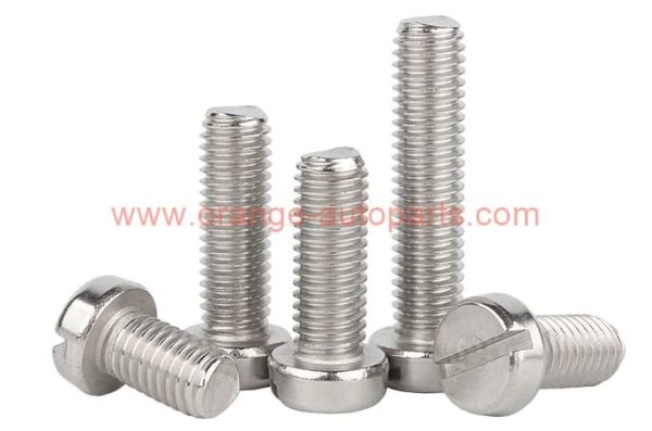 Wholesale Price M1.6-m10 Din 84 Stainless Steel 304 Slotted Pan Cheese Head Screws