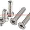 China Supplier M1.6-m10 Din 965 Stainless Steel 304 Cross Recessed Countersunk Flat Head Screws