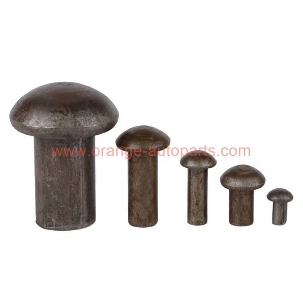 Wholesale Price M10 – M36 Din 124 Round Head Solid Steel Rivets