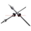 China Supplier M10 Stainless Steel 304 Solar Panel Mounting Double Thread Hanger Bolt Screw