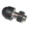 China Manufacturer M10x17 M12x19 Car Interior Accessories Door Screw Cap Nuts Plastic Protection Cap Bolt Cover