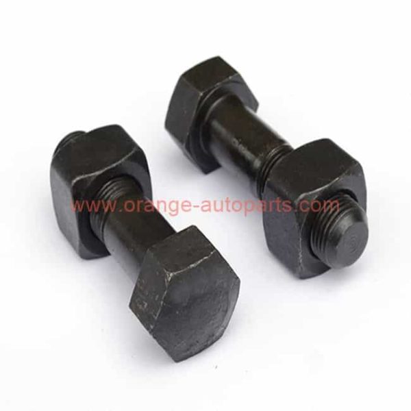 China Supplier M12*40 Track Shoe Bolts Track Pad Bolts And Nuts For Bulldozer