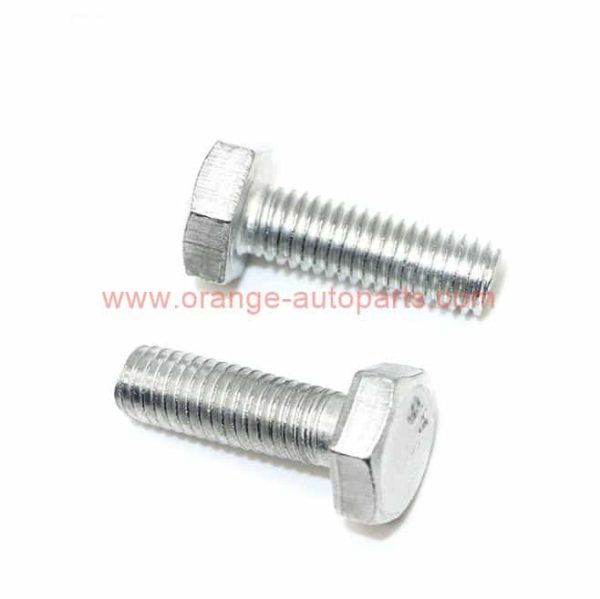 Factory Customized M12x40 Grade 8.8 4.8 Din 931 Standard Zinc Coated Galvanised Tensile Strength Hex Hexagonal Head Bolt And Nuts