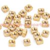 China Manufacturer M2*3*3*1.5mm Brass Threaded Thin Type Square Nut