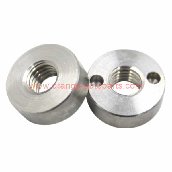 China Supplier M2- M10 Din 547 Stainless Steel 304 Round Nuts With Drilled Holes In One Face