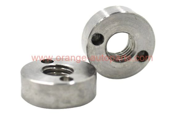 China Supplier M2- M10 Din 547 Stainless Steel 304 Round Nuts With Drilled Holes In One Face