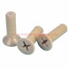 Factory Customized M2 – M12 High Strength Corrosion Resistant Plastic Peek Phillips Countersunk Head Screws