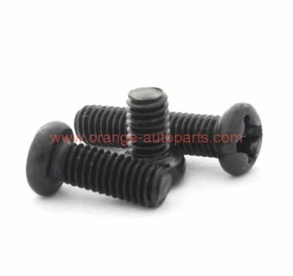 Factory Customized M2 M2.5 M3 60mm Long Nylon Screws Slotted Pan Head Cross Recessed Plastic Screw