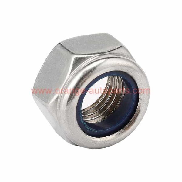 Factory Customized M2 – M24 Stainless Steel 304/316 Din 985 Hex Nylon Insert Locking Nuts Nylock Nuts