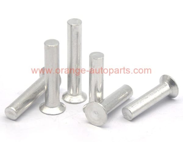 Factory Price M2 M3 M4 M5 M6 M8 Din 661 Aluminium Flat Countersunk Head Solid Rivets