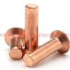 Factory Price M2 M3 M4 M5 M6 M8 Din 661 Flat Countersunk Head Solid Copper Rivets