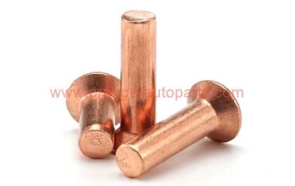 Factory Price M2 M3 M4 M5 M6 M8 Din 661 Flat Countersunk Head Solid Copper Rivets