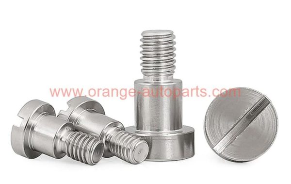 China Supplier M2 M3 M4 M5 M6 M8 M10 Din 923 Stainless Steel 304 Slotted Pan Head Screws With Shoulder