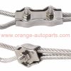 Factory Price M2 M3 M4 M5 M6 M8 M10 Stainless Steel 304 Double Grips Cable Clamps Duplex Wire Rope Clip