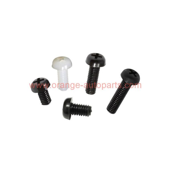 Wholesale Price M2 M3 M4 M5 M6 M8 Nylon Pa66 Plastic Cross Recessed Round Pan Head Screw