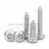 Factory Price M2 M3 M4 M5 M6 Stainless Steel 304 Button Round Head Torx Socket Security Anti-theft Screw