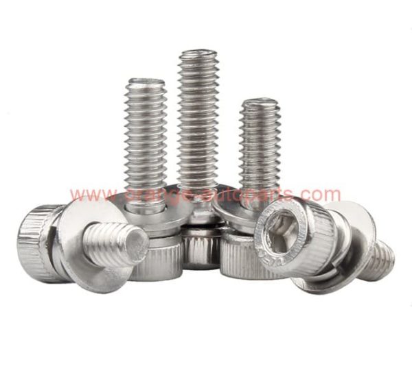 China Manufacturer M2 M3 M4 M6 M8 Hex Socket Cap Head Sems Screw With Washer