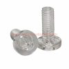 Factory Price M2 – M8 Plastic Pc Clear Transparent Phillips Pan Head Screws