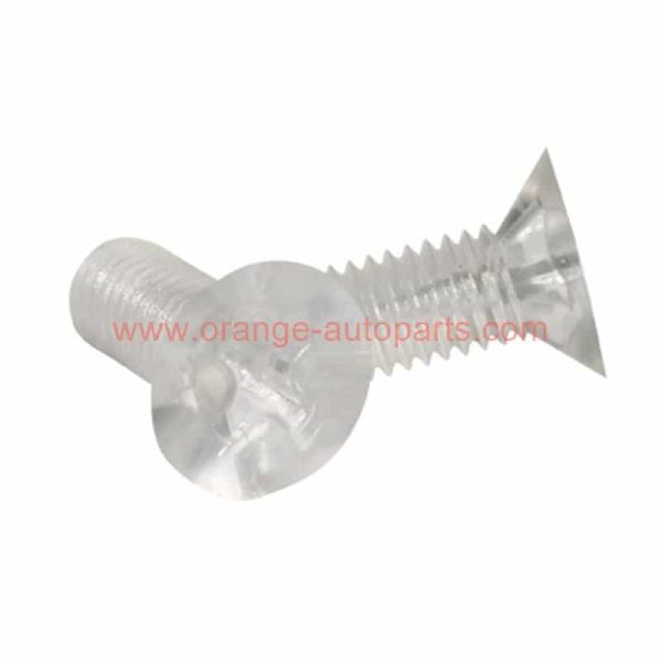 Wholesale Price M2 – M8 Plastic Pc Transparent Cross Countersunk Head Screws