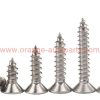 Wholesale Price M2 – M8 Stainless Steel 304 Din 7991 Flat Countersunk Head Hex Socket Self Tapping Cap Screw