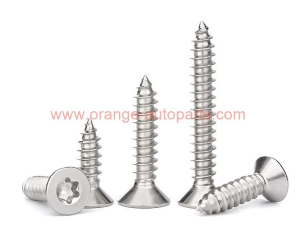 Wholesale Price M2 – M8 Stainless Steel 304 Flat Countersunk Head Torx Socket Tapping Screw