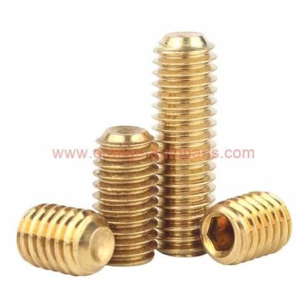 Wholesale Price M2 -m12 Brass Grub Screw Hex Socket Cup Point Set Screw