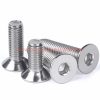 Factory Customized M2-m16 Din 7991 Stainless Steel 304 Hex Socket Countersunk Head Screw Bolts