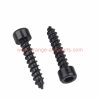 Wholesale Price M2-m6 Grade 8.8 Black Self Tapping Screw Cup-head Hexagpn Socket Cap Screw