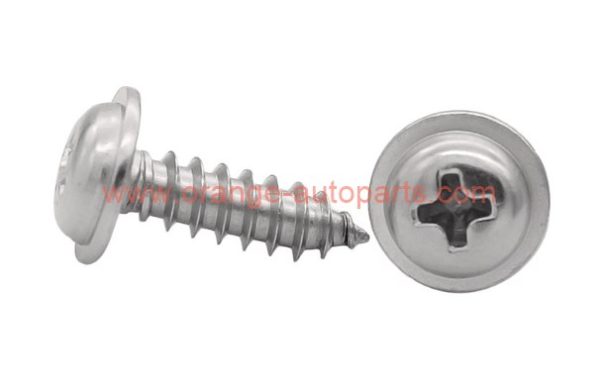 Wholesale Price M2-m8 Din 967 Stainless Steel 304 Cross Recessed Pan Head Tapping Screws With Collar