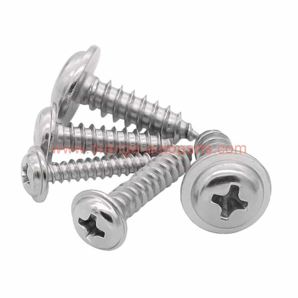 Wholesale Price M2-m8 Din 967 Stainless Steel 304 Cross Recessed Pan Head Tapping Screws With Washer