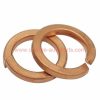 China Supplier M2.5 M3 M4 M5 M6 M8 M10 M12 Copper Brass Split Spring Lock Washer