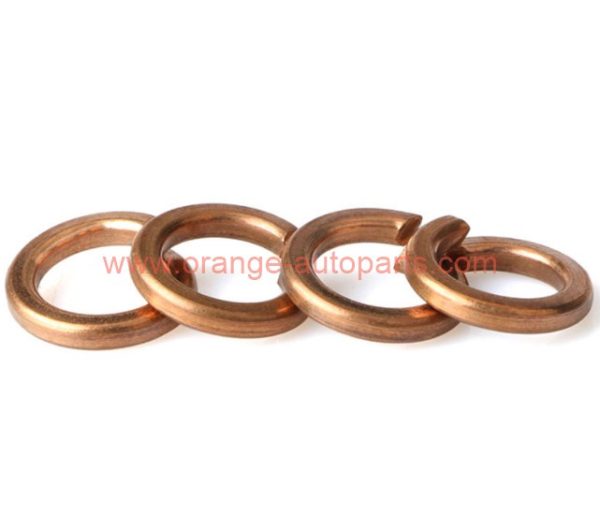 China Supplier M2.5 M3 M4 M5 M6 M8 M10 M12 Copper Brass Split Spring Lock Washer